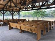 Pews at Pavilion